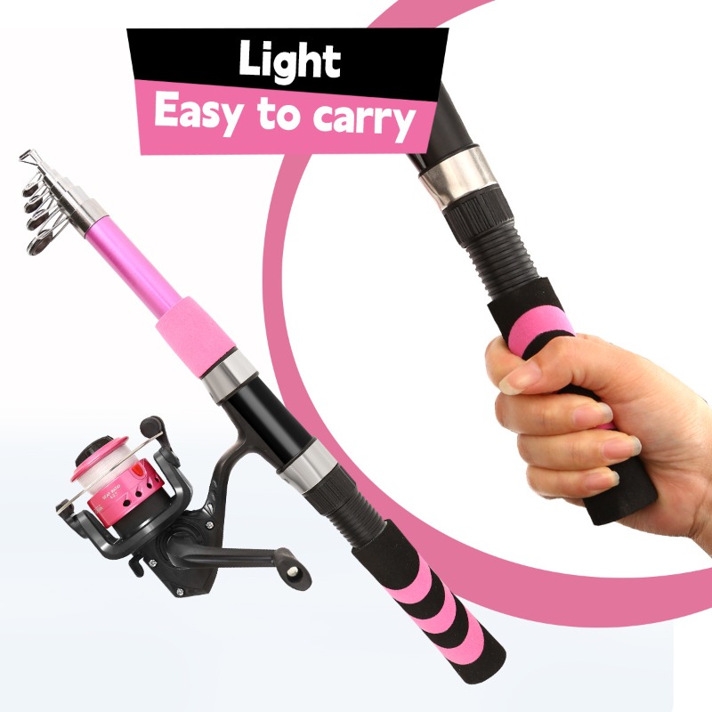Fishing Rod Spinning - Set combinato per canna da pesca