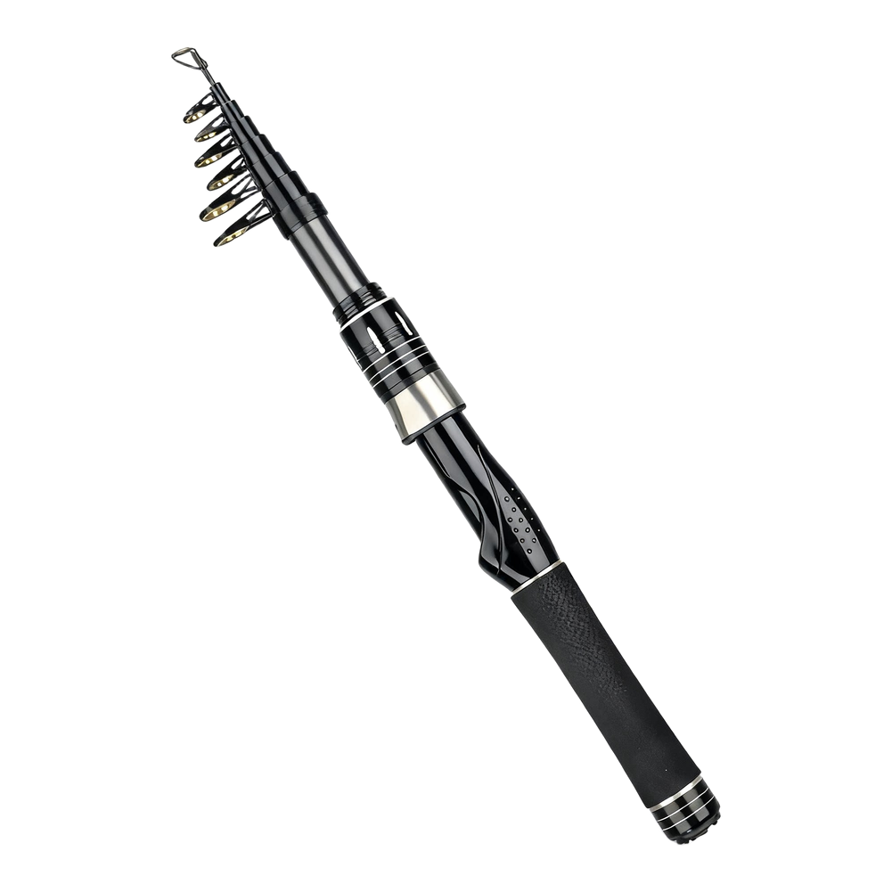 Fishing Rod Travel - Canna da pesca telescopica ultraleggera in