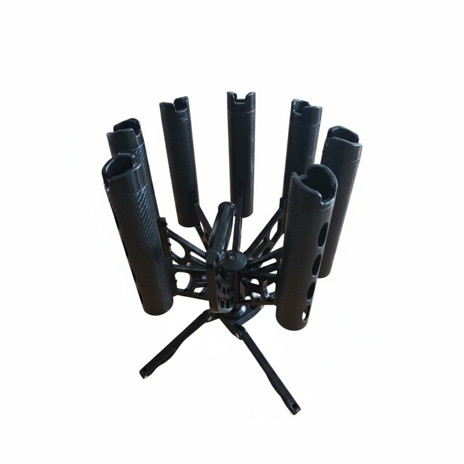 Fishing Rod Rack - Portacanne Girevole a 360 Gradi, Porta