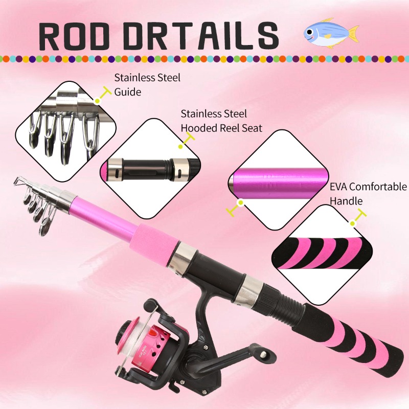 Set combinato per canna da pes - Fishing Rod Spinning recensione e prezzo
