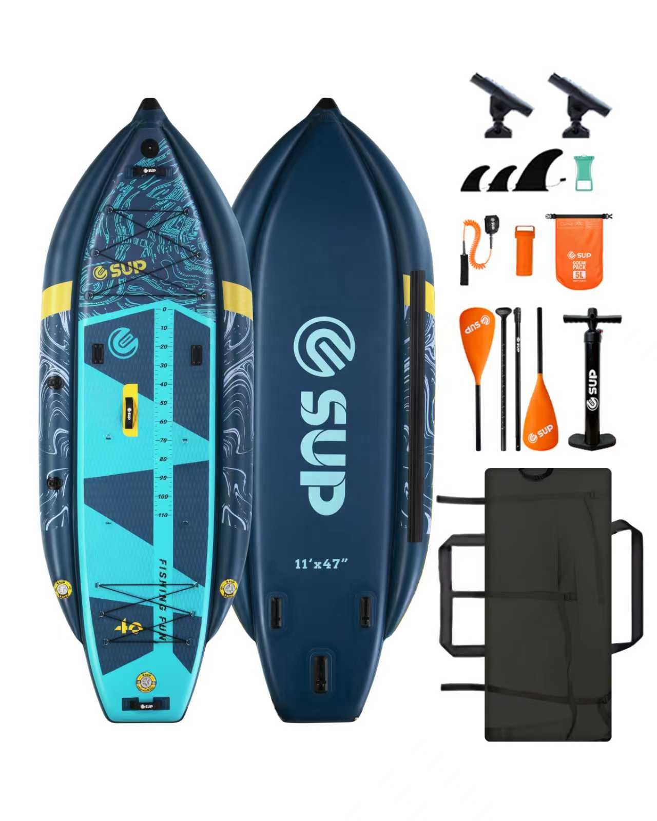 Kayak Gonfiabile da Pesca con  - Fishing Rod Holder recensione e prezzo
