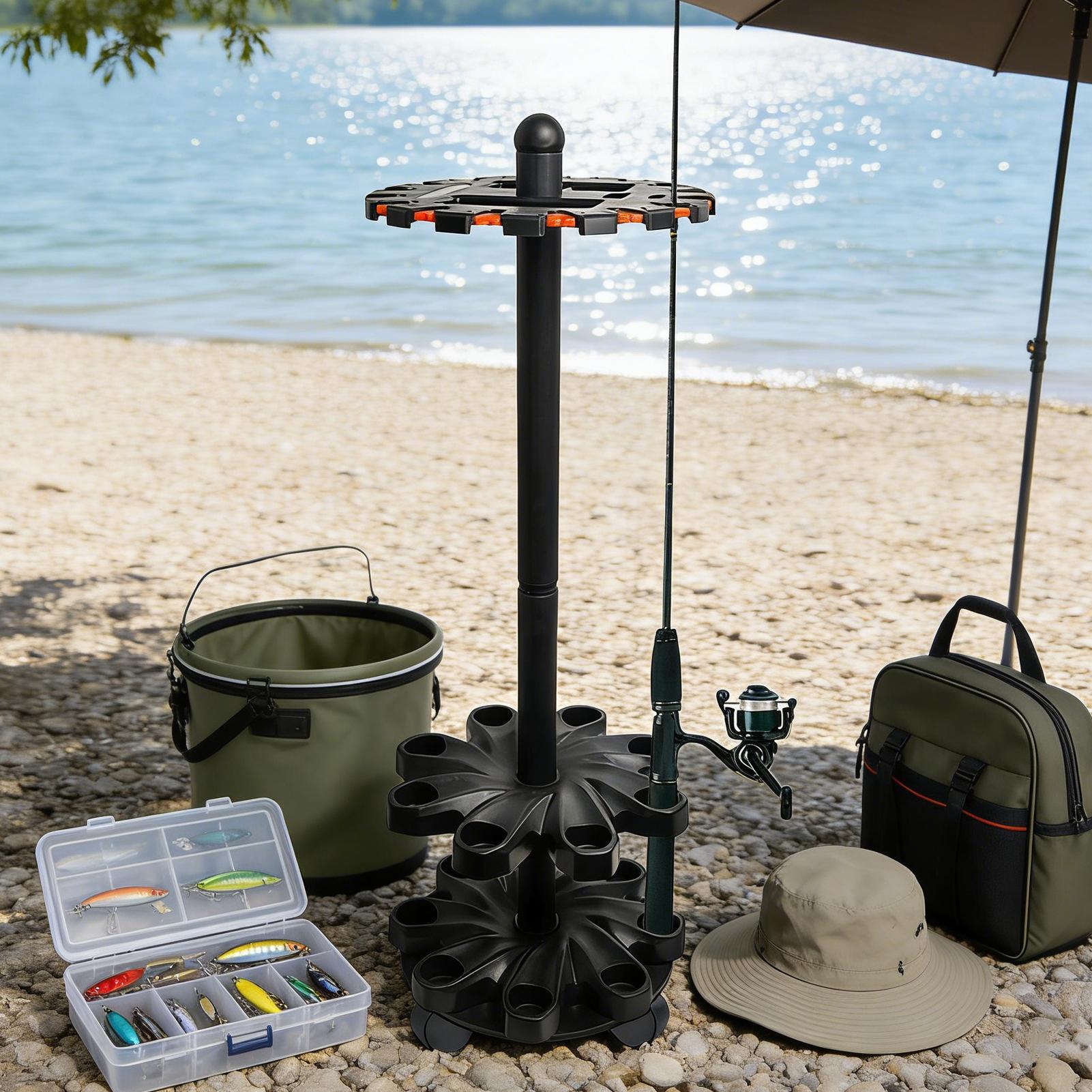 Supporti Verticali per Canne d - Fishing Rod Boat recensione e prezzo